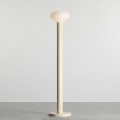 LAMPA STOJĄCA FLO CREAM M szkło opalowe