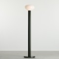 LAMPA STOJĄCA FLO MOSS M szkło opalowe