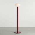 LAMPA STOJĄCA FLO RUBY M szkło opalowe