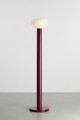 LAMPA STOJĄCA FLO RUBY M szkło opalowe