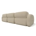 Sofa 3-osobowa Yoko Trio beżowa velvet