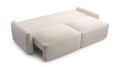 Rozkładana sofa Move It All boucle beżowa  