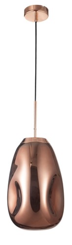 Lampa wisząca podłużna CARMEN miedziana