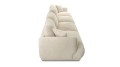 Sofa 4-osobowa Milano Lungo beżowa tkanina sztruksowa