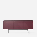 Bordowa komoda Raggio Bordeaux krótka