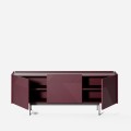 Bordowa komoda Raggio Bordeaux krótka