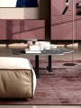 Bordowa komoda Raggio Bordeaux krótka