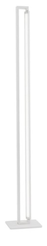 Minimalistyczna lampa podłogowa LUGO biała