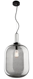Lampa wisząca URENA dymione szkło