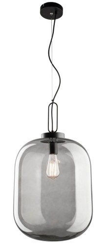 Lampa wisząca URENA dymione szkło