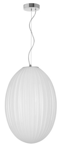 Lampa wisząca AYAPEL białe szkło