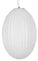 Lampa wisząca AYAPEL białe szkło