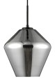 Lampa wisząca CANETE Globo dymione szkło