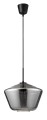 Lampa wisząca CANETE Diamente dymione szkło
