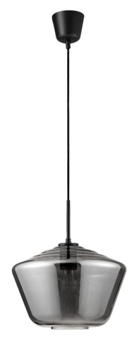 Lampa wisząca CANETE Diamente dymione szkło