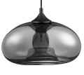 Lampa wisząca CANTOS Oval dymione szkło