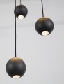 Lampa wisząca ECIJA Disc czarna