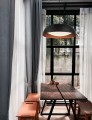 Lampa wisząca GIRONA czarna