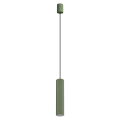 Lampa wisząca IVAR 1 zielony oliwkowy LED