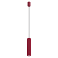 Lampa wisząca IVAR 1 burgund LED