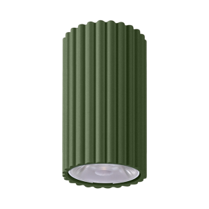 Lampa sufitowa IVAR zielony oliwkowy spot LED