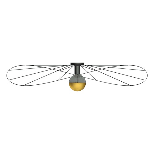 Plafon ESKOLA 110 czarny