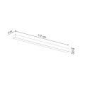 Kinkiet PINNE 117 szary 