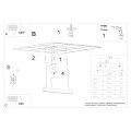 Lampa wisząca PINNE 150 szara 