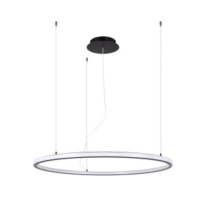 Lampa wisząca Ring RISA Ring 90 czarny
