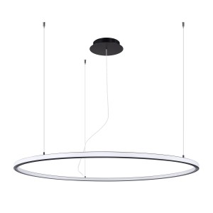Lampa wisząca Ring RISA 120 czarny 