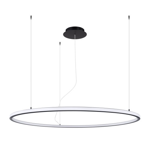 Lampa wisząca Ring RISA 120 czarny 
