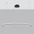 Lampa wisząca Ring RISA 120 czarny 