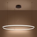 Lampa wisząca Ring RISA 120 czarny 