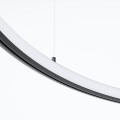Lampa wisząca Ring RISA 120 czarny 