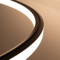 Lampa wisząca Ring RISA 120 czarny 