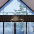 Lampa wisząca Ring RISA 120 czarny 