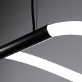 Lampa wisząca GALAKSE 148 czarna 2700 - 6500 K