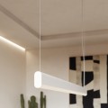 Lampa wisząca FARGE 120 biała 