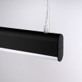 Lampa wisząca FARGE 120 czarna 