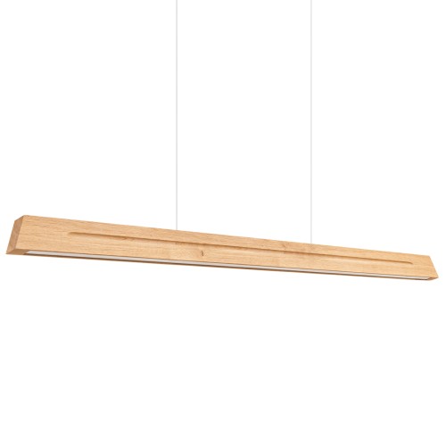 Drewniana lampa wisząca SKOG 150 dąb naturalna