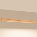 Drewniana lampa wisząca SKOG 150 dąb naturalna
