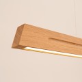 Drewniana lampa wisząca SKOG 150 dąb naturalna