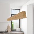 Drewniana lampa wisząca SKOG 150 dąb naturalna
