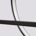 Geometryczna lampa wisząca GLAD czarna 120