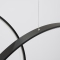 Lampa wisząca RIO 5 Grande czarna