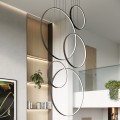 Lampa wisząca RIO 5 Grande czarna