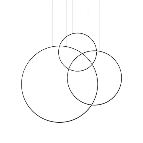 Lampa wisząca RIO 3 Petite czarna