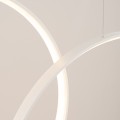 Lampa wisząca RIO 5 Grande biała
