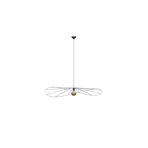 Lampa wisząca ESKOLA 110 czarna