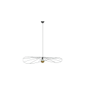Lampa wisząca ESKOLA 140 czarna